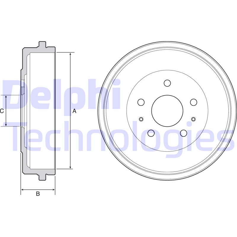 Remtrommel Delphi Diesel BF526