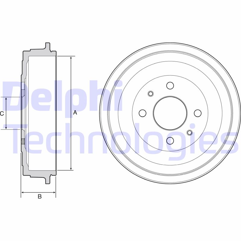 Remtrommel Delphi Diesel BF528