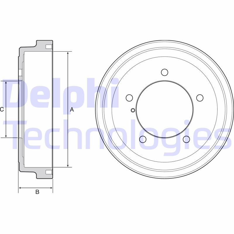 Remtrommel Delphi Diesel BF531