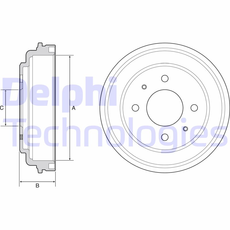 Remtrommel Delphi Diesel BF546