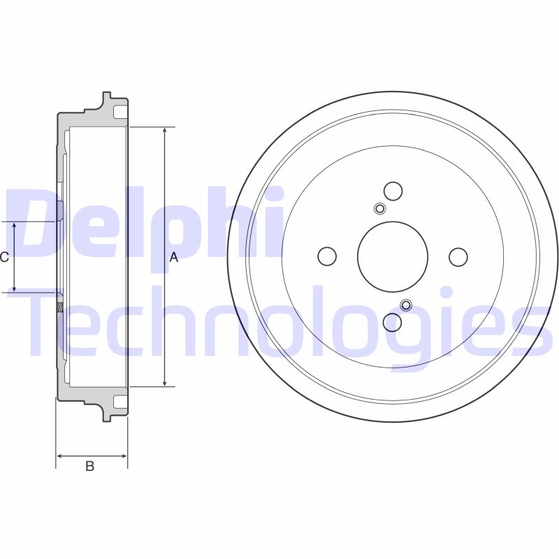 Remtrommel Delphi Diesel BF547