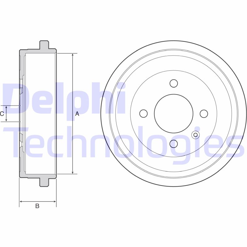 Remtrommel Delphi Diesel BF549