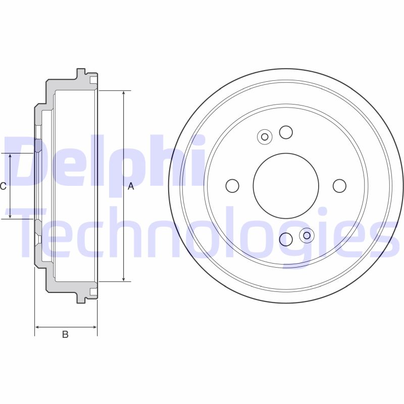 Remtrommel Delphi Diesel BF550