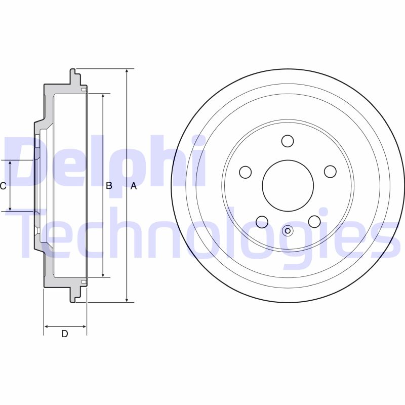 Remtrommel Delphi Diesel BF561