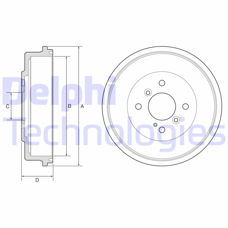 Remtrommel Delphi Diesel BF565