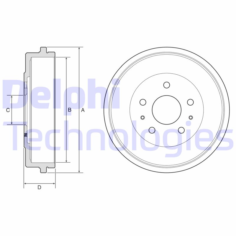 Remtrommel Delphi Diesel BF568