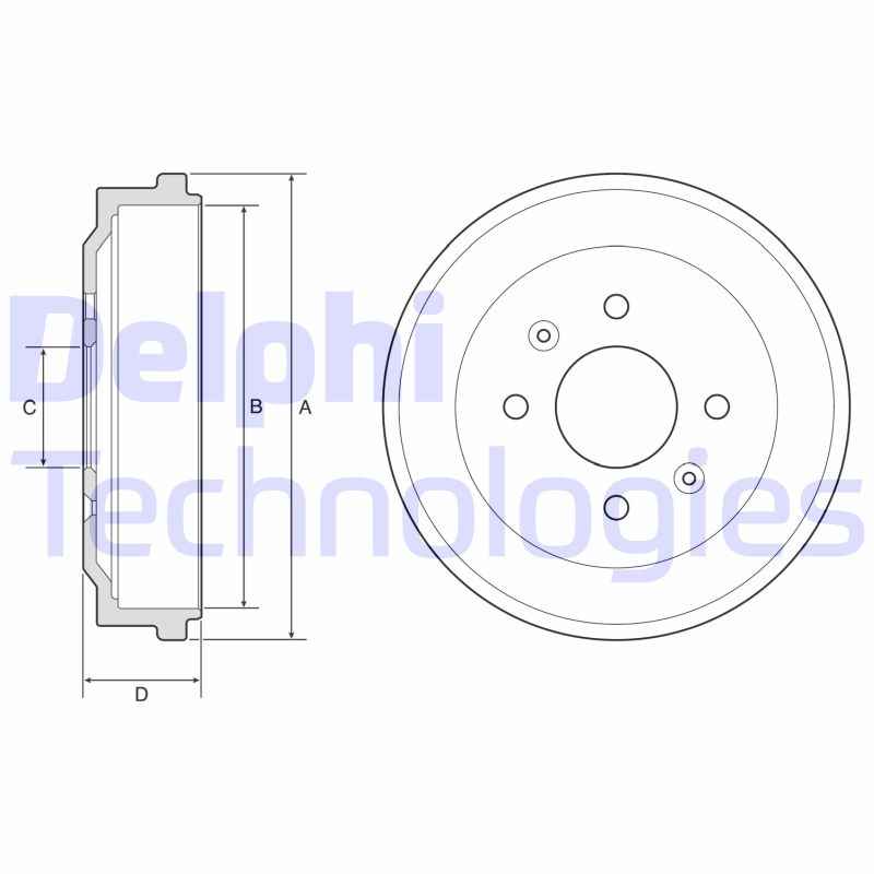 Remtrommel Delphi Diesel BF570