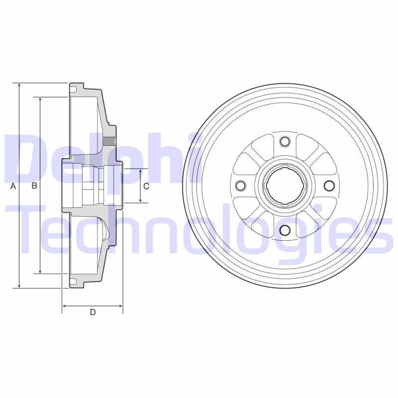 Remtrommel Delphi Diesel BF577