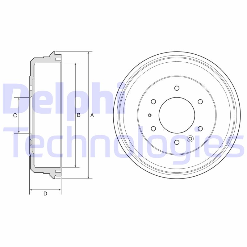 Remtrommel Delphi Diesel BF581