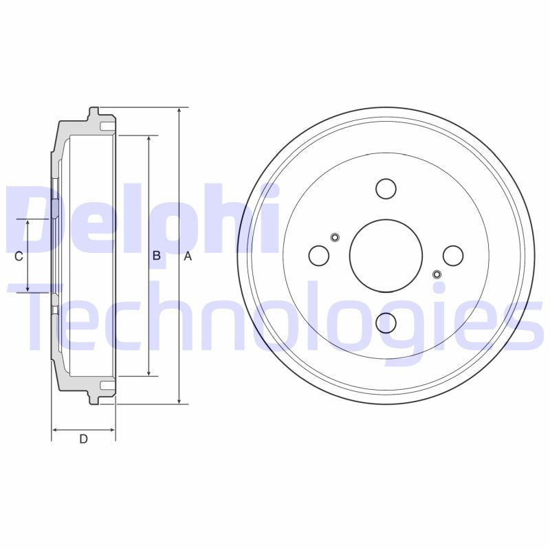 Remtrommel Delphi Diesel BF588