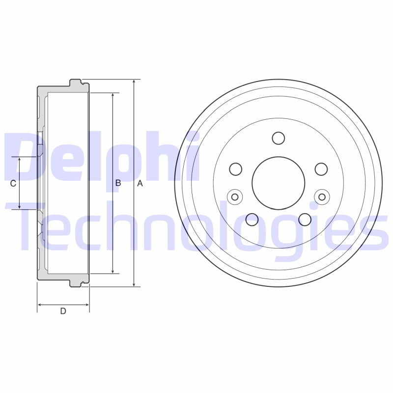 Remtrommel Delphi Diesel BF597