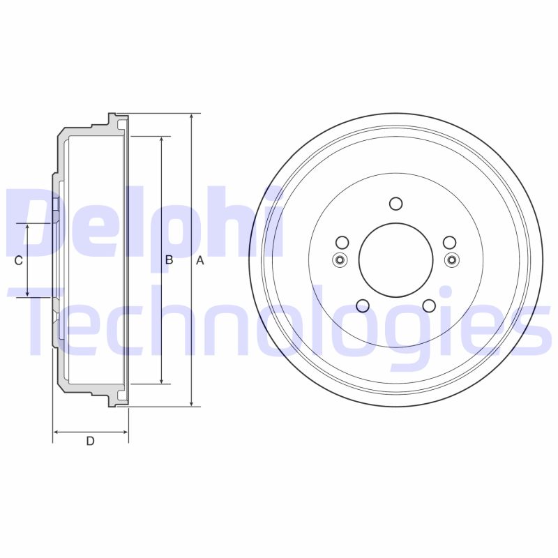 Remtrommel Delphi Diesel BF599