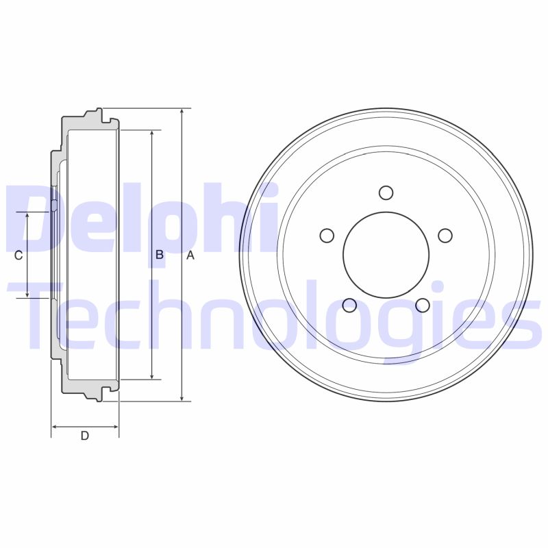 Remtrommel Delphi Diesel BF600