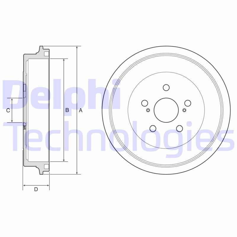 Remtrommel Delphi Diesel BF610