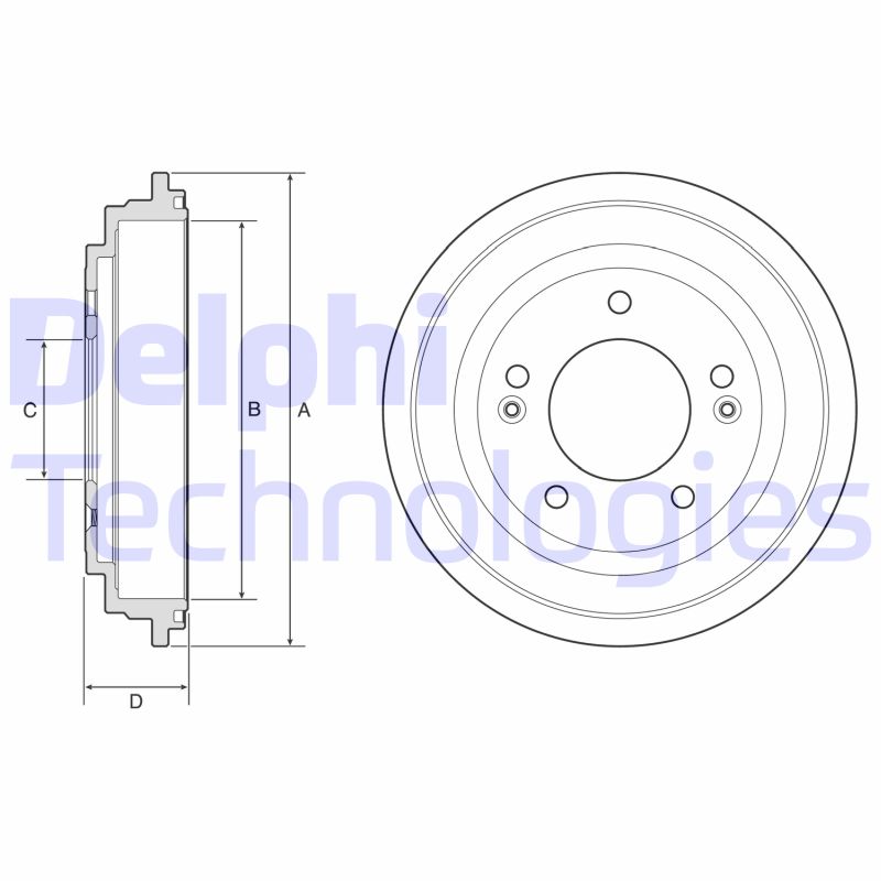 Remtrommel Delphi Diesel BF613