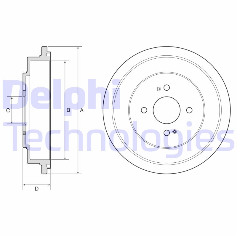 Remtrommel Delphi Diesel BF614