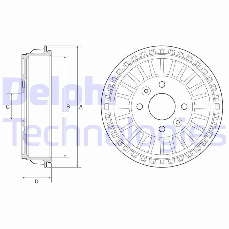 Remtrommel Delphi Diesel BF620