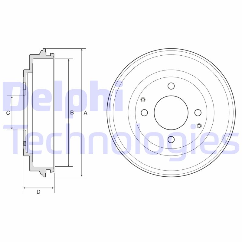 Remtrommel Delphi Diesel BF632