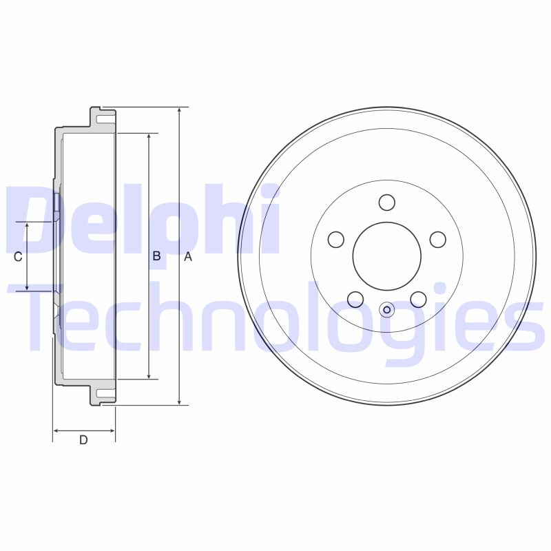 Remtrommel Delphi Diesel BF634