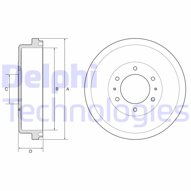 Remtrommel Delphi Diesel BF635