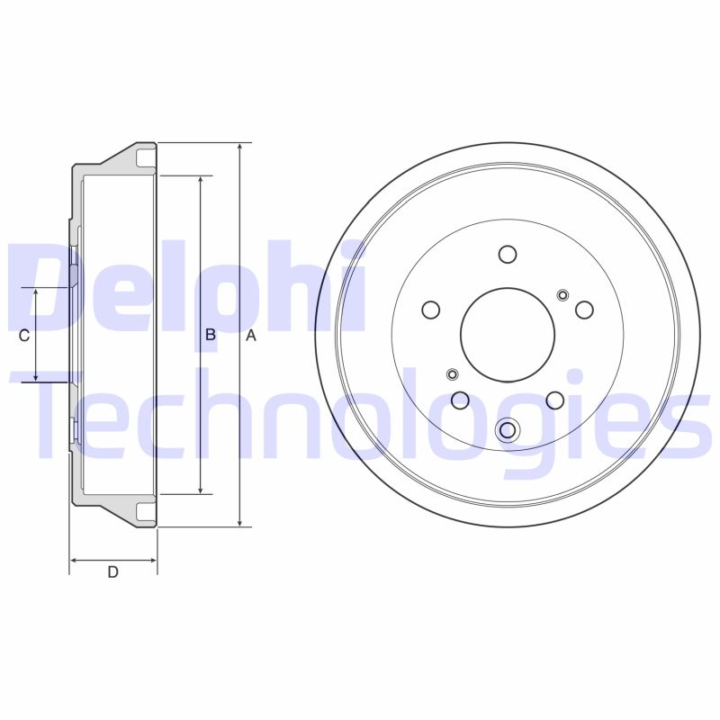 Remtrommel Delphi Diesel BF636