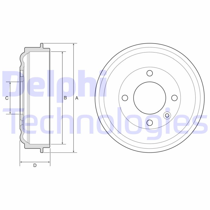 Remtrommel Delphi Diesel BF638