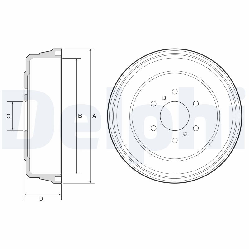 Remtrommel Delphi Diesel BF641
