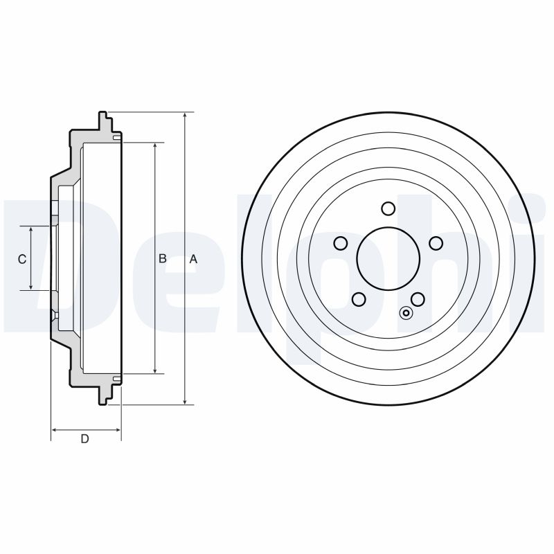 Remtrommel Delphi Diesel BF667