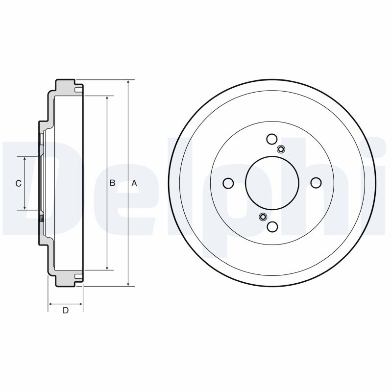 Remtrommel Delphi Diesel BF673