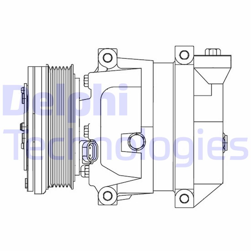 Airco compressor Delphi Diesel CS10095-12B1