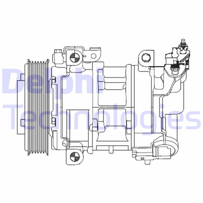 Airco compressor Delphi Diesel CS20325