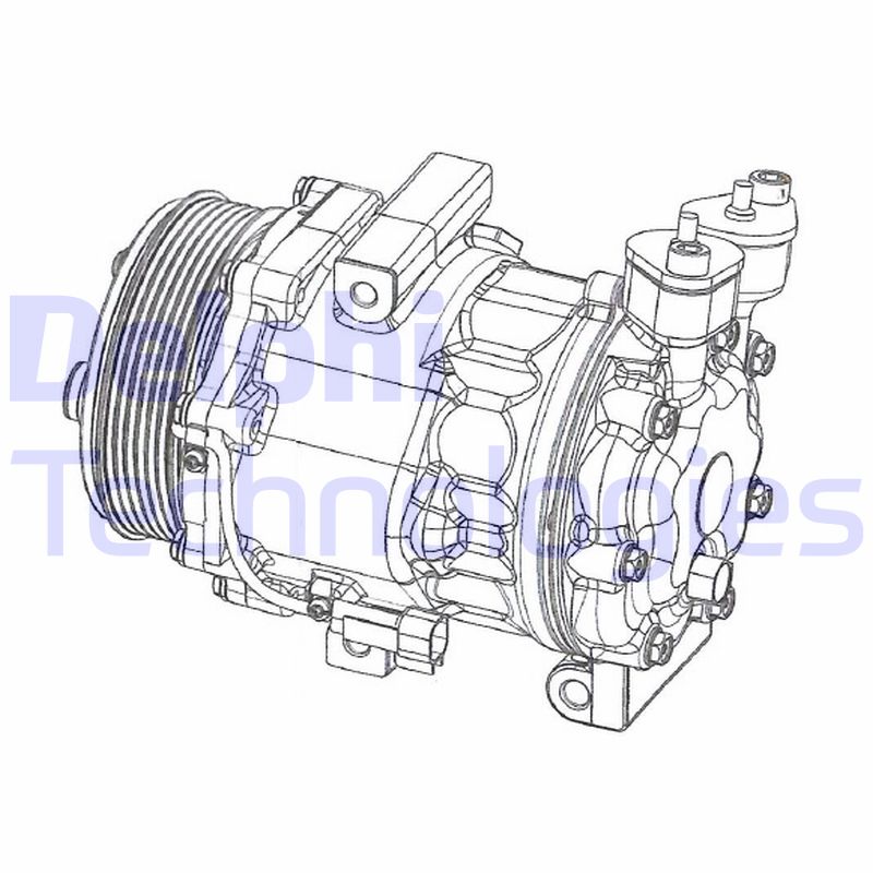 Airco compressor Delphi Diesel CS20351