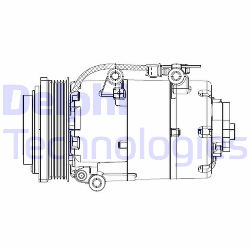 Airco compressor Delphi Diesel CS20358