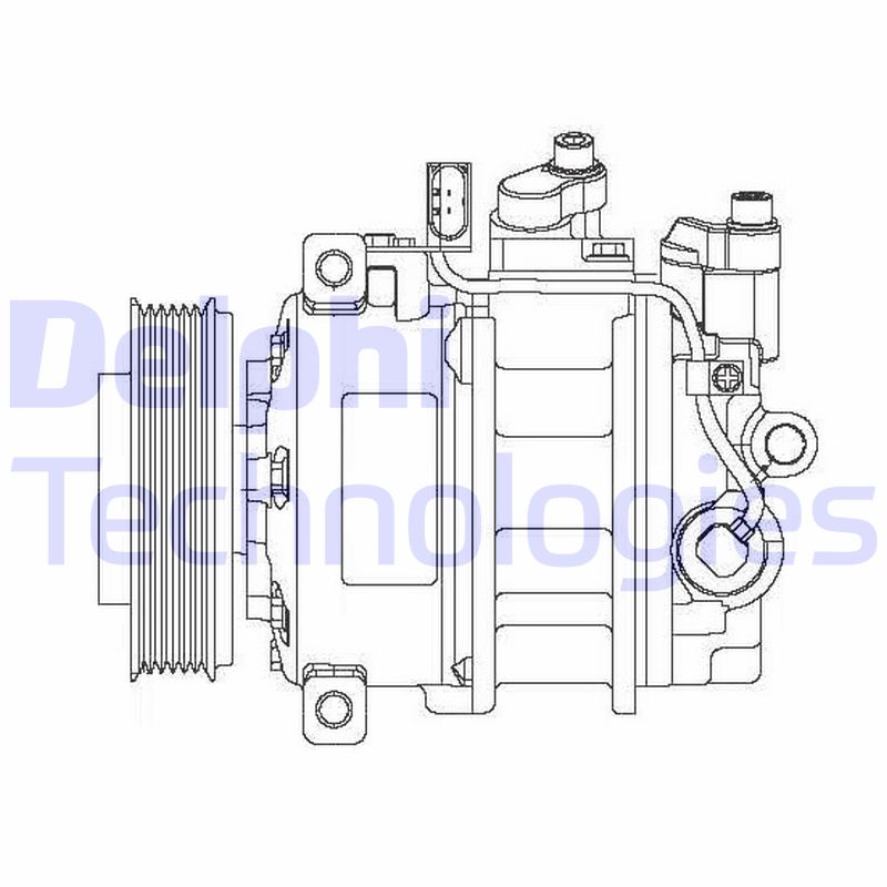 Airco compressor Delphi Diesel CS20475