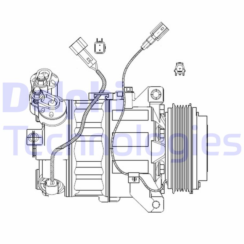 Airco compressor Delphi Diesel CS20482