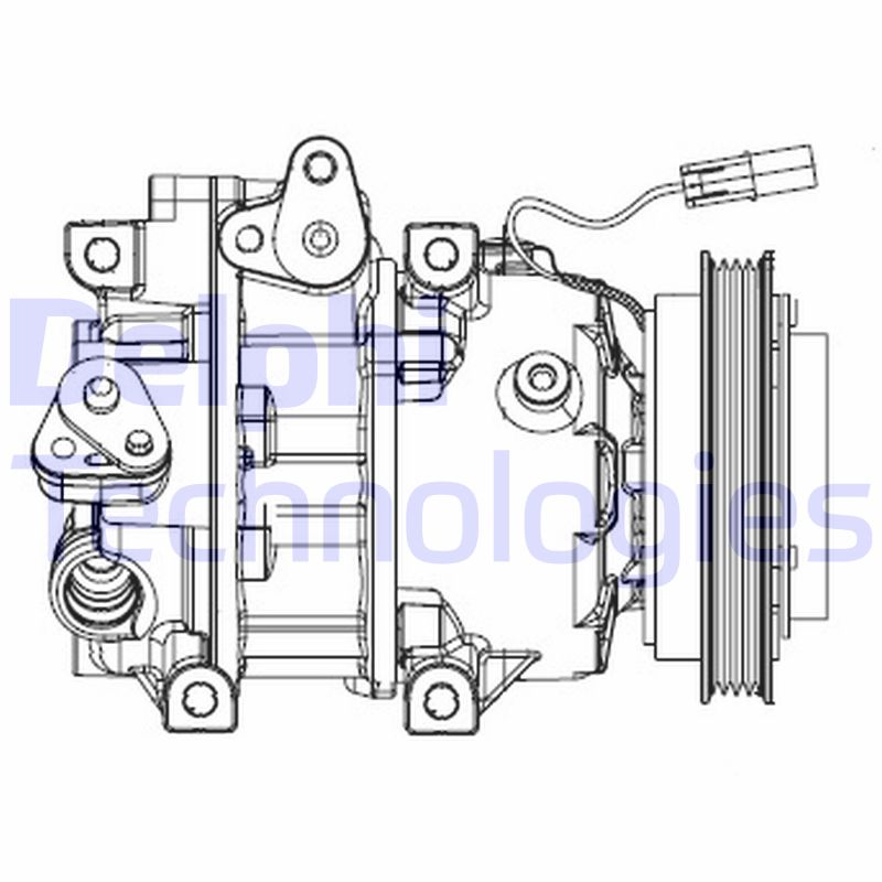 Airco compressor Delphi Diesel CS20493