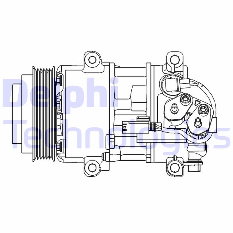 Airco compressor Delphi Diesel CS20499