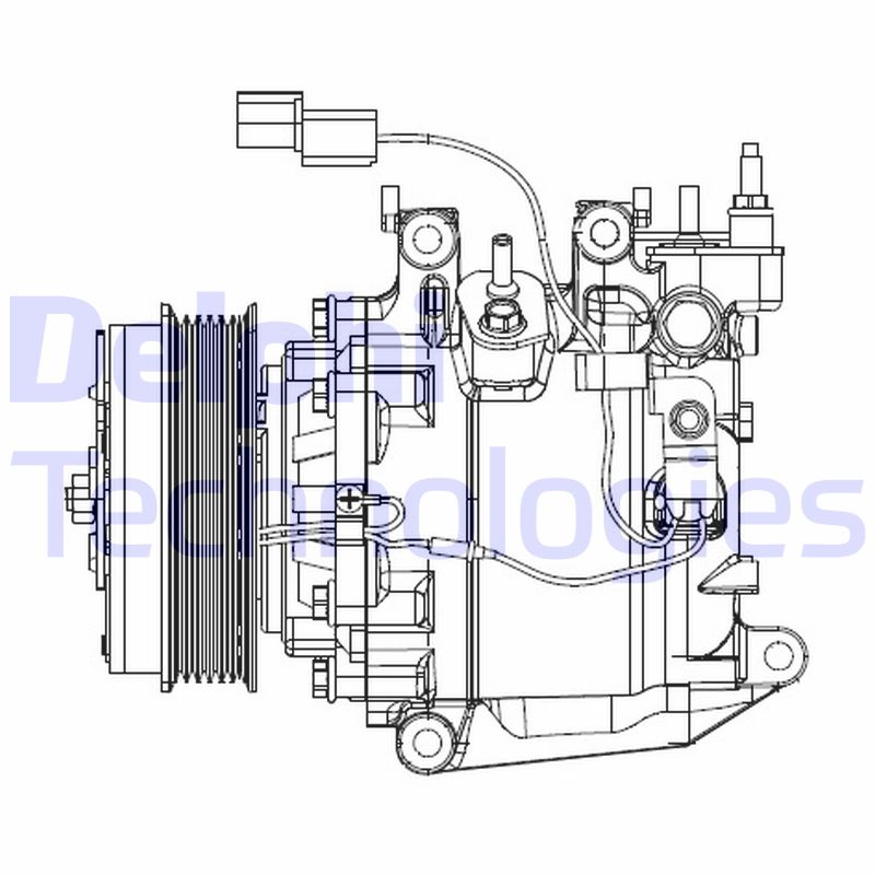 Airco compressor Delphi Diesel CS20503