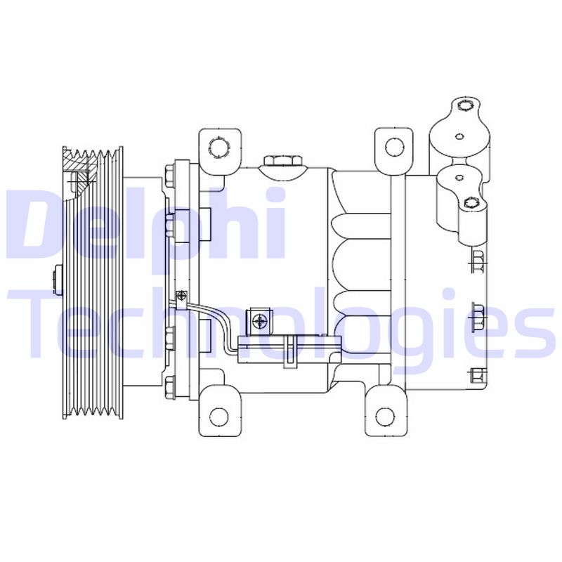 Airco compressor Delphi Diesel CS20523