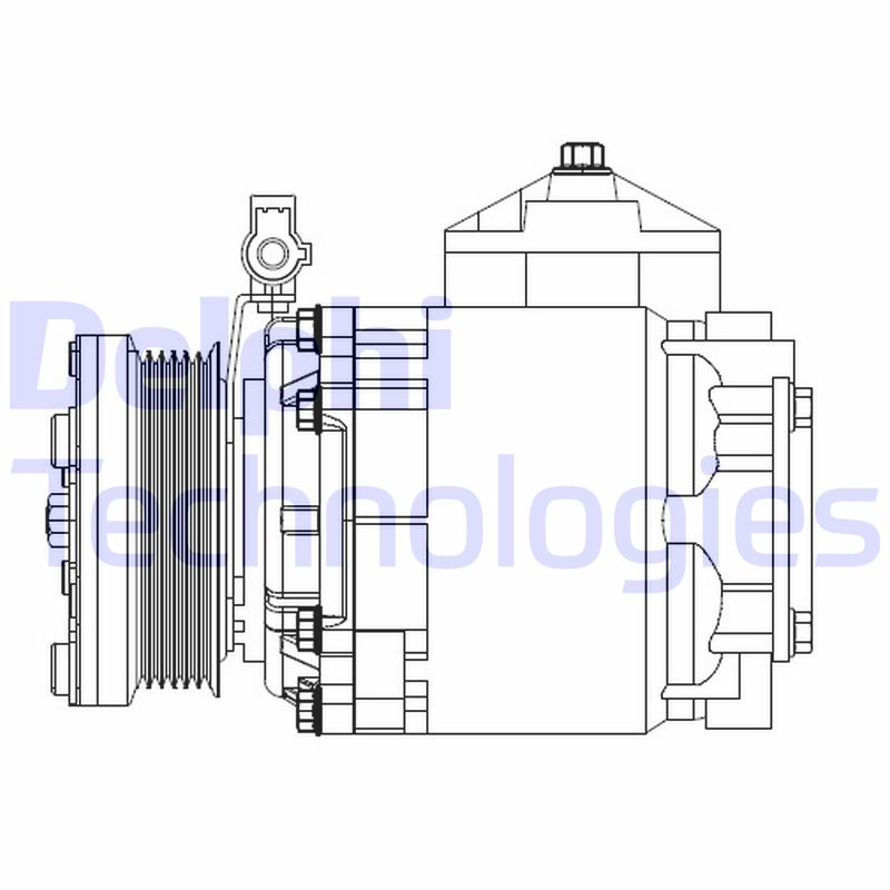 Airco compressor Delphi Diesel CS20525