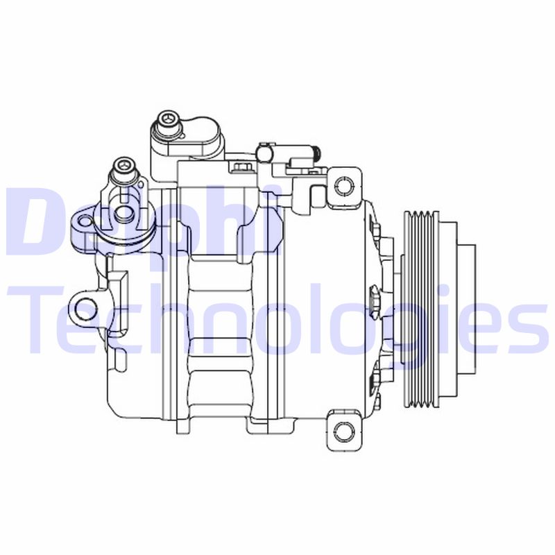 Airco compressor Delphi Diesel CS20527