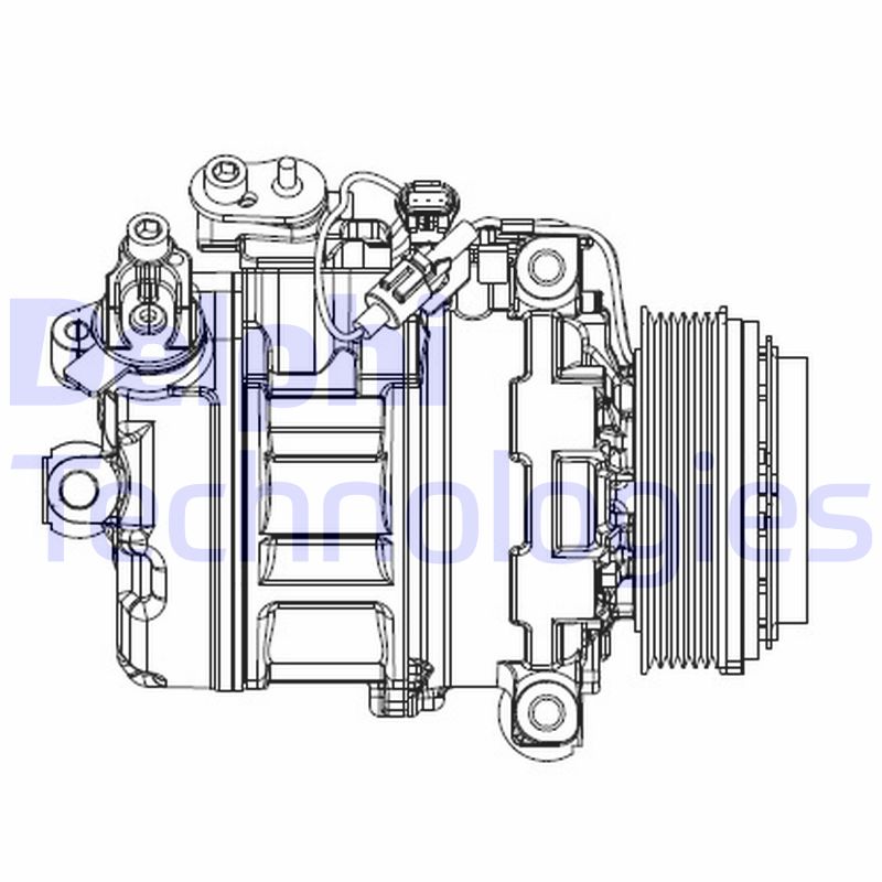 Airco compressor Delphi Diesel CS20547