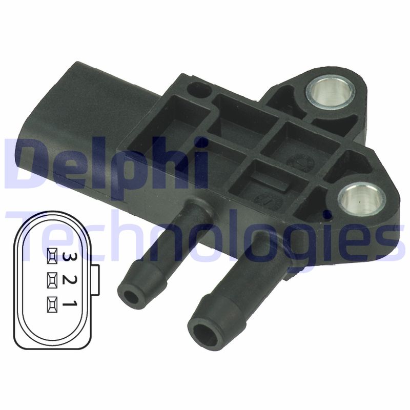 Uitlaatgasdruk sensor Delphi Diesel DPS00002