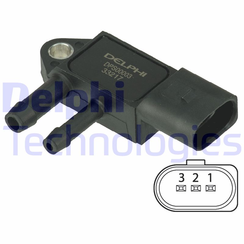 Uitlaatgasdruk sensor Delphi Diesel DPS00003