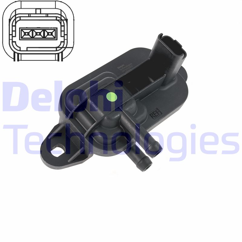 Uitlaatgasdruk sensor Delphi Diesel DPS00025-12B1