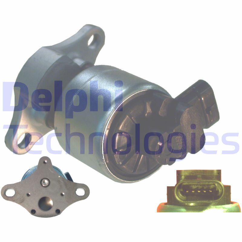 EGR-klep Delphi Diesel EG10007-12B1