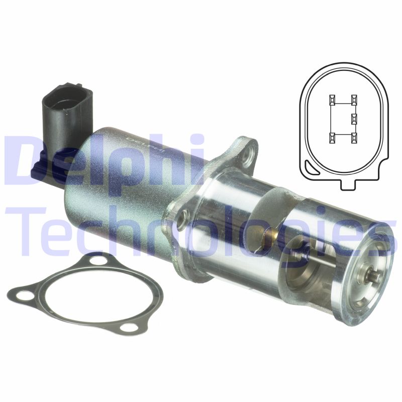 EGR-klep Delphi Diesel EG10398-12B1