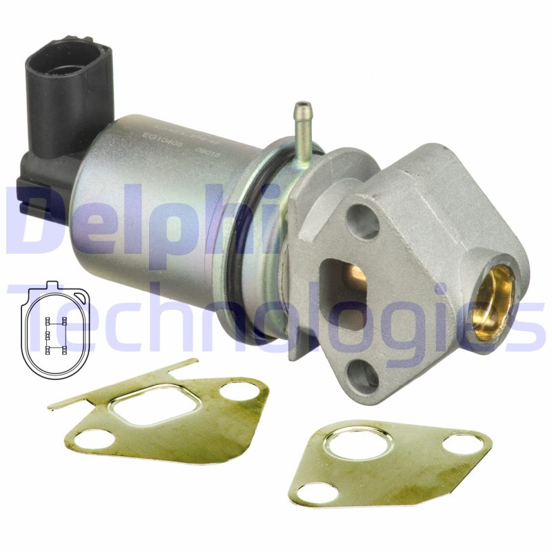 EGR-klep Delphi Diesel EG10408-12B1