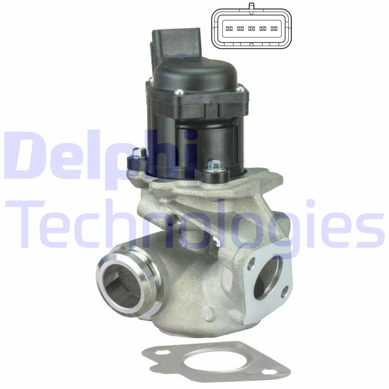 EGR-klep Delphi Diesel EG10415-12B1