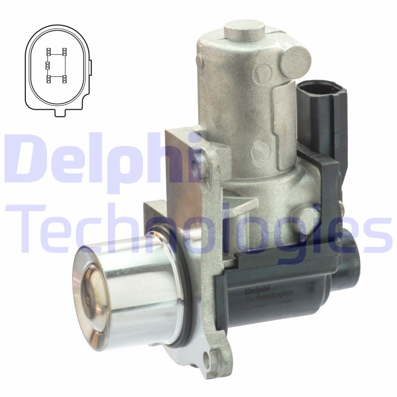 EGR-klep Delphi Diesel EG10427-12B1